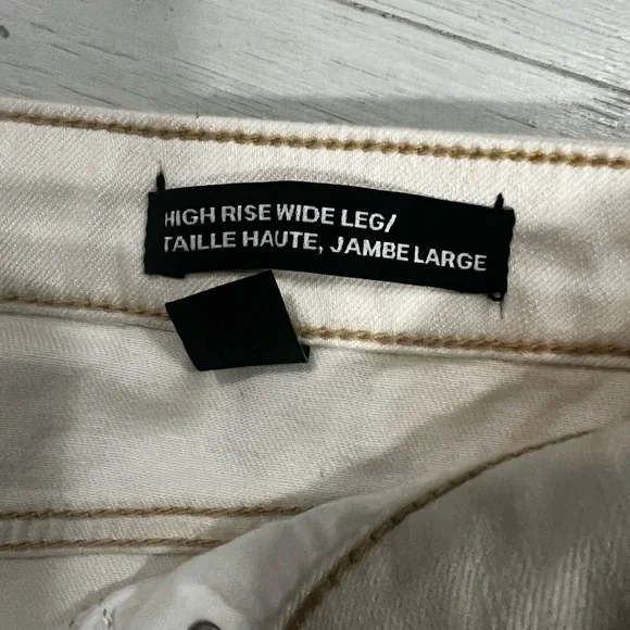 Joe Fresh High Rise Wide Leg Pants - Picture 3 of 5
